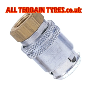 Earthmover Large Bore Tyre Valve Connector - Click Image to Close